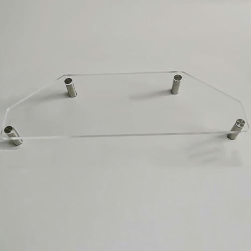 Support d'angle en acrylique pour moniteur de bureau afin de libérer de l'espace à la maison
