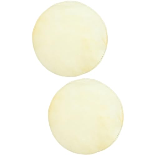COSMEVIVI 2pcs Drum Covers for Adults Djembe Drum Leather Parts Replacement Accessories Easy Clean
