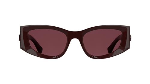Lunettes de soleil Calvin Klein Jeans CKJ26608S bordeaux verres vin protection UV femme