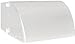 Rab WP4FCH350PSQWPCS 350-Watt Metal Halide Full Cutoff Wallpack Lamp 120-Volt with Swivel Photocell, White