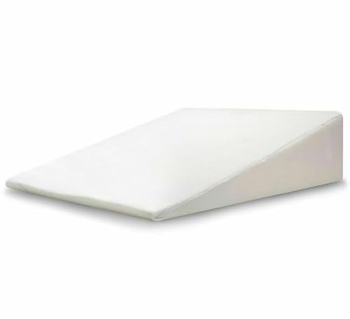 Soft Wedge Pillow for Kids, Anti Reflux & Colic Cushion with Gentle Incline, Removable Washable Cover - 70 × 33 × 7.5 cm
