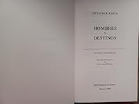 Hombres Y Destinos B0080G59L6 Book Cover