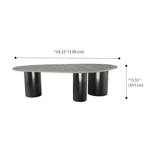 Image of Wakefit Center Table | 1 Yr Warranty | Coffee Table for Living Room Wooden, Tea Table for Living Room Wooden, Sofa Table, Free Installation from Brand, Modern Multi-Functional & Wobble-Free(Sumtr)