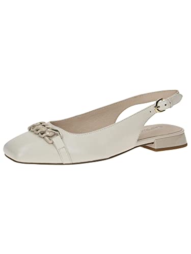 Caprice Leder Pumps Sling Beige 29400