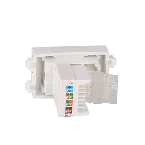 Prise Internet LAN RJ45 5e male femelle et boitier mural reseau Cat5e Ethernet