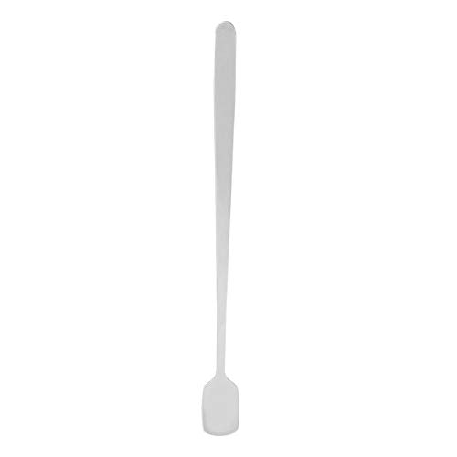 Stainless Steel Long Handle Square Mixing Spoon, Bar Spoon for Coffee, Tea, Candle Making