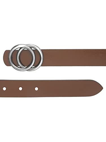 Image of TEAKWOOD LEATHERS Leather Belt for Women Belts Regular Fit Casual Formal Dress Jeans & Fashion Ladies Belts for Women Belts Regular Fit Belt Any Season | Fashion Belt for Women | T BT W 01