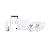 Homematic IP Smart Home Starter Set Heizen + Fenster- und Türkontakt mit Magnet, Digitale Heizungssteuerung per App, Alexa & Google Assistant, einfache Installation, Heizkosten sparen