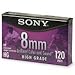 Sony Video Cassette Tape, 8 MM High Grade, 120 Minutes