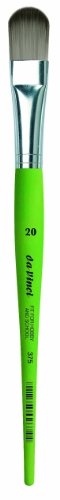 DA VINCI 375 Series Filbert Shape Brush, 20, in