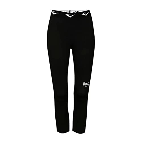 Everlast Leonard 7/8 - Pantaloncini da Donna, Colore Nero, S, Nero, S