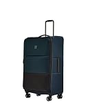 ANTLER - Soft Stripe Large Luggage - 31' Softside Suitcase, Durable, Lightweight & Expandable, 4 Spinner Wheels - Adjustable Handle, TSA Lock, Indigo Blue