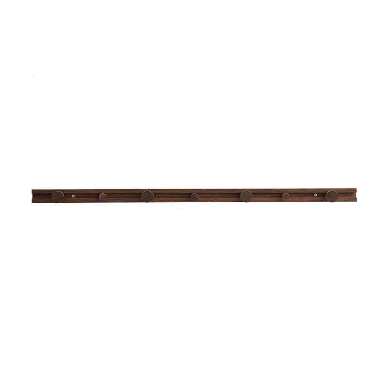 Percheros Pared Perchero de Pared for Colgar, Gancho Ajustable for Abrigo, Perchero de Madera for Pared de Dormitorio Perchero para Ropa(B,M)