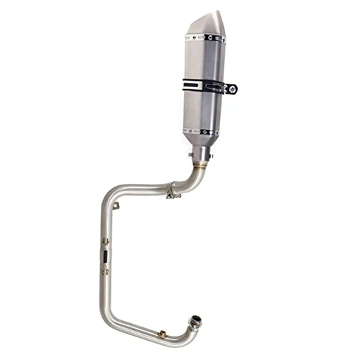Silenciador para motocicleta Benelli TNT 125 135 con tubo delantero que optimiza el escape