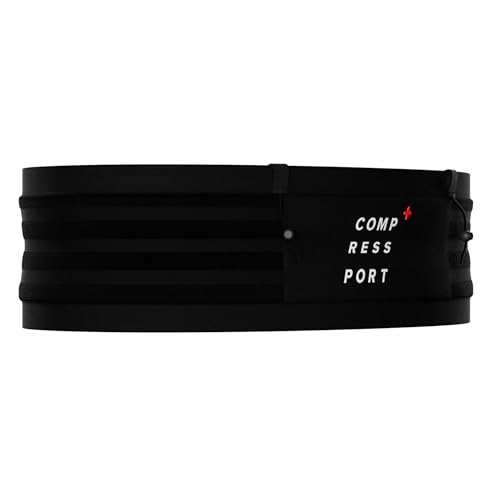 COMPRESSPORT Mixte Free Belt Pro Ceinture Trail, Noir, XL/XXL EU