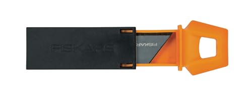 Fiskars Universalmesserklingen, Ersatz für mehrere Fiskars Universalmesser, Klinge aus rostfreiem Stahl, 10er Pack, CarbonMax, 1027230