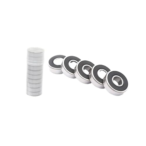 Roulement miniature 608 bloqué ? Pack 10 roulements étanches plastique pour imprimante et roller - 4