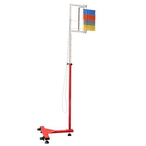 Pionowy tester skoków, narzędzie do pomiaru wysokości, urządzenie do pomiaru skoków do stojaka podłogowego, do treningu koszykówki i szkoły, na siłownię, 1,4 m do 3 m