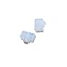 Antrader 24 Pcs Silicone Ethernet Hub Port RJ-45 Anti Dust Cover Cap Protector Plug,White