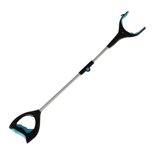 Herramienta de Aprehensión - Pinza Plegable con LED para Basura,Alargador para Adultos Mayores Mujeres Embarazadas Ropa Basura Hogar Jardín