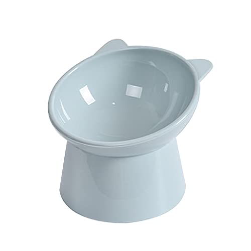 傾斜姿勢猫フードボウル首の保護アンチボミット45度キャッツドッグの食品給餌容器用の上昇した傾斜したスタンドボウル