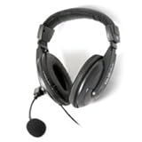  Platinet FH7500 Negro Circumaural Diadema Auricular - Auriculares (Circumaural, Diadema, Alámbrico, 20-20000 Hz, 2,2 m, Negro)