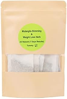 Naturally Slim Herbal Tea Blend: Body Shaping, Metabolism Boosting, Appetite Suppressing, Detox & Wellness Tea, 24 Tea Bags for a Healthier You (Tummy)