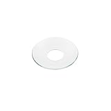 Bobeches Glas Tropfenfänger für Kerzen (Pyramidenkerzen, Baumkerzen, Spitzkerzen, Stabkerzen, Leuchterkerzen, Stumpenkerzen, Kommunionkerzen) (Innen Ø 1,3 cm)