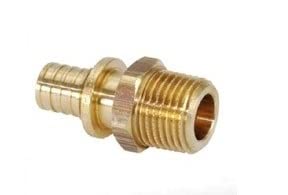Rehau Rautitan RX+ Transizione Angolare 16 Mm X Rp 1/2 Per Tubi Multistrato - Raccordo A Gomito Per Acqua Potabile