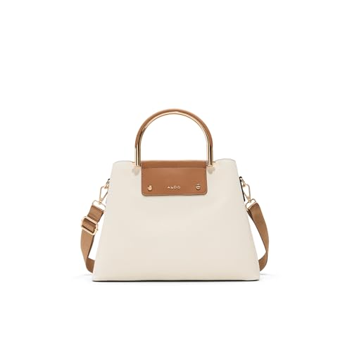 ALDO Womens Sloana Satchel Bag, Beige Overflow by ALDO - Used condition - US$44.87