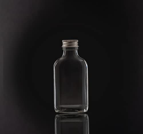 slkfactory 20 Bouteilles en Verre vides, 200 ML - avec Bouchon à Visser - Liqueur, Alcool, Bouteilles de vinaigre, Bouteilles d’Huile, Petites Bouteilles de jus avec Bouchon, Hauteur 15,5 cm - Image 7