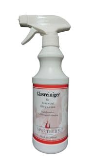 Kaminscheibenreiniger Spray, 500ml, Hochwirksam Gegen Ruß und Verkrustungen (6, Pack)