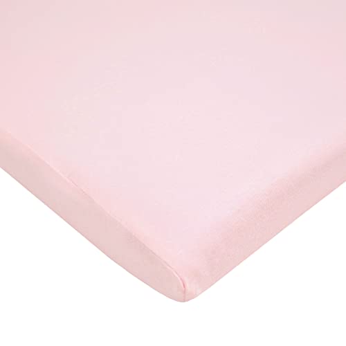 Image of American Baby Company 3 Pack 100% Natural Cotton Fitted Cradle /Bassinet Sheets 36 inch x 18 inch - Soft, Breathable & Hypoallergenic Bed Sheets, Pink /Gray /White, Neutral for Boys & Girls