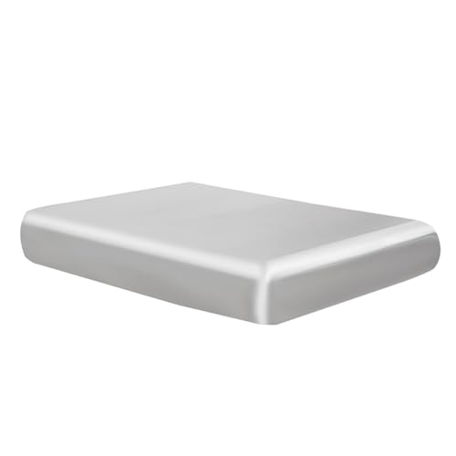 Drap-housse en satin blanc grands bonnets matelas épais