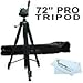Professional 72" TRIPOD For Fujifilm Finepix X-Pro 1, HS25 HS30 HS50EXR SL300 , X-M1 X-A1, X-A2, X-E2 S8200 S8300, S8400, S8500, SL1000, S4800, S8600, S9200, S9400W, S9800, S9900W, S1, X-T1, X30, XQ2