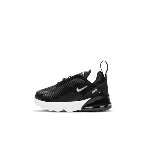Nike Big Kids' Air Max 270 Shoes, Black/White-Anthracite, 5Y
