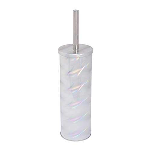 Image of Bath Bliss Holographic Bowl Holder, Bathroom Cleaning, Strong Durable Bristle, Scrubs Hard to Reach Places Toilet-Brushes, 1 Pack