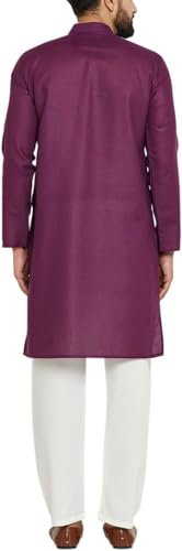 Men's Cotton Linen Pathani Kurta Salwar4