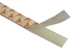 MJ May 3814-SAT-PSA/B-50 Velcro Brand, Super Adhesive Woven Nylon Hook and Loop Combo Pack 1" Width x 50', White