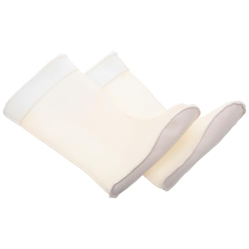 Ipetboom Calcetines Térmicos para Botas de Lluvia para Hombre Forro Aislante de Media Caña Algodón Sintético Antideslizante Cálidos y Desmontables para Senderismo y Uso Clima Frío Talla