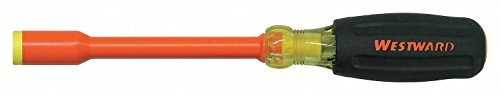 Westward 5UFY2 Insulated Nut Driver, Hollow, 7/16 In by WestWard Tools #1