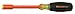 3/16" Alloy Steel Nut Driver, Yellow with Black Grip