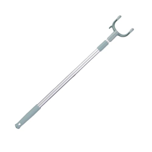 Milisten Perche Télescopique Extensible 2 Pièces, Barre en Alliage d'Aluminium pour Vêtements, pour Penderie et Étendoir à Linge Intérieur