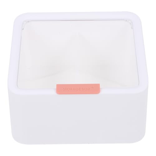 minkissy Scatola Porta Trucchi Plastica Trasparente Per Rossetto Bastoncini Di Cotone Fermagli Per Contenitore Per Toletta Design Semplice