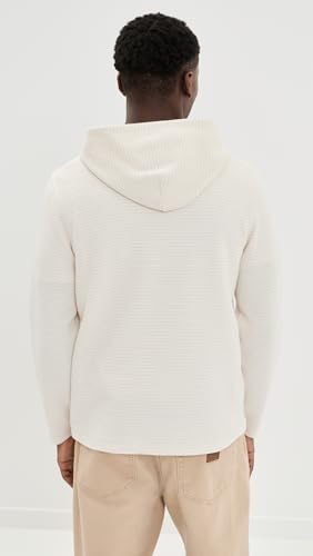 Vince Men's Varigated Striped Double Face Hoodie3