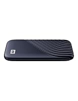 WD My Passport SSD 500 GB mobiler SSD Speicher (NVMe-Technologie, USB-C und USB 3.2 Gen-2 kompatibel, Lesen 1050 MB/s, Schreiben 1000 MB/s) Mitternachtsblau – Ansicht 6