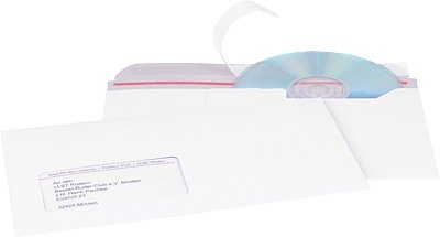 smartboxpro CD-Mailer links/230111025, weiß, 218x122, mF, 250g Duplex, Inh. 100