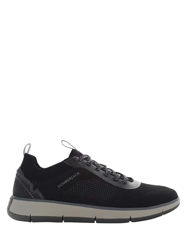 Basket homme noir gris Lumberjack FREEBOUND 42 EU chaussure basse sport chic