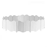 Décoration de jardin élégante : avec un design élégant et moderne, ces panneaux de bordure servent d'amélioration décorative à votre espace extérieur. Ils ajoutent une touche d'élégance et de style à votre jardin ou pelouse.