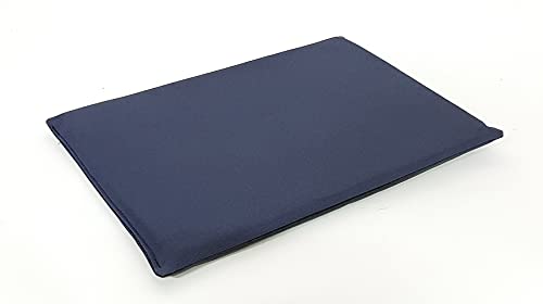 Tigana - Fahrradkorb aus Weide mit Gitter und Kissen für Lenker Natur (Lenker 45 x 33 cm - (N-S))